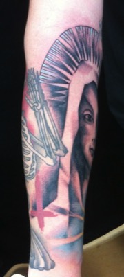  Virgin Mary tattoo by Brandon Notch 