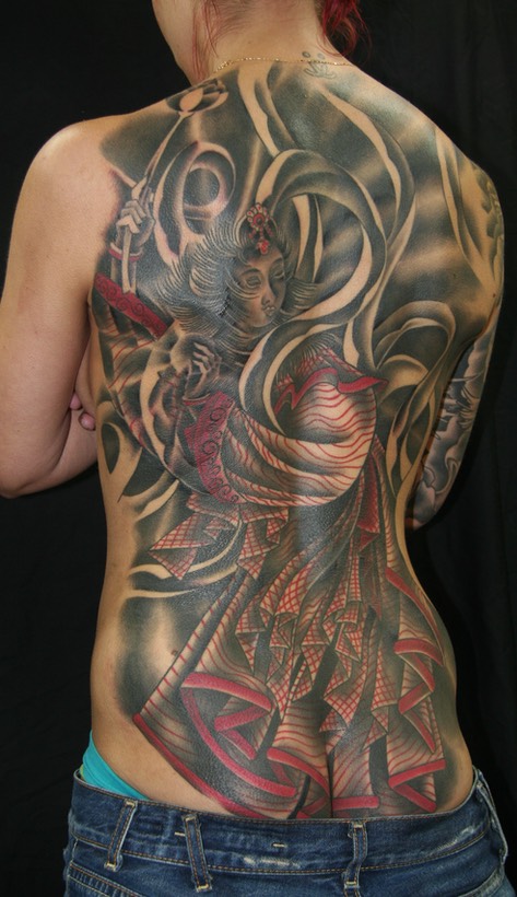  Japanese back piece by Brandon Garic Notch 