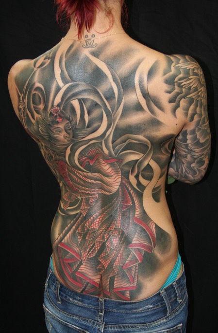  Japanese back piece by Brandon Garic Notch 