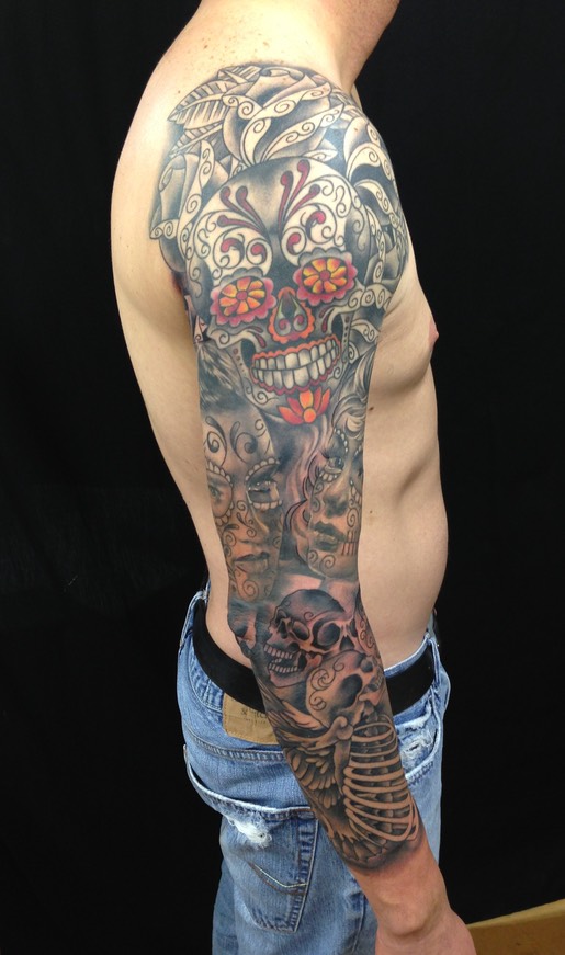  Dia De Los Muertos tattoo 