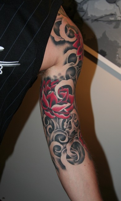  Japanese water sleeve by Brandon Notch 