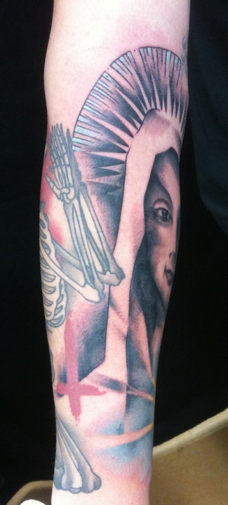  Virgin Mary tattoo by Brandon Notch 
