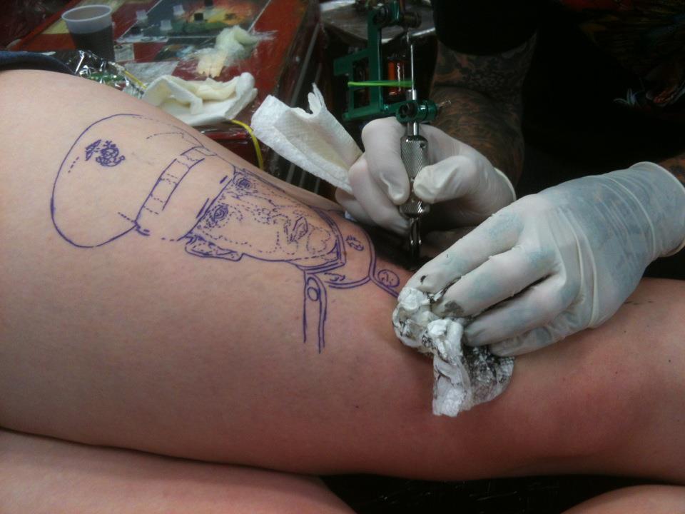  Tattooing by Brandon Notch 
