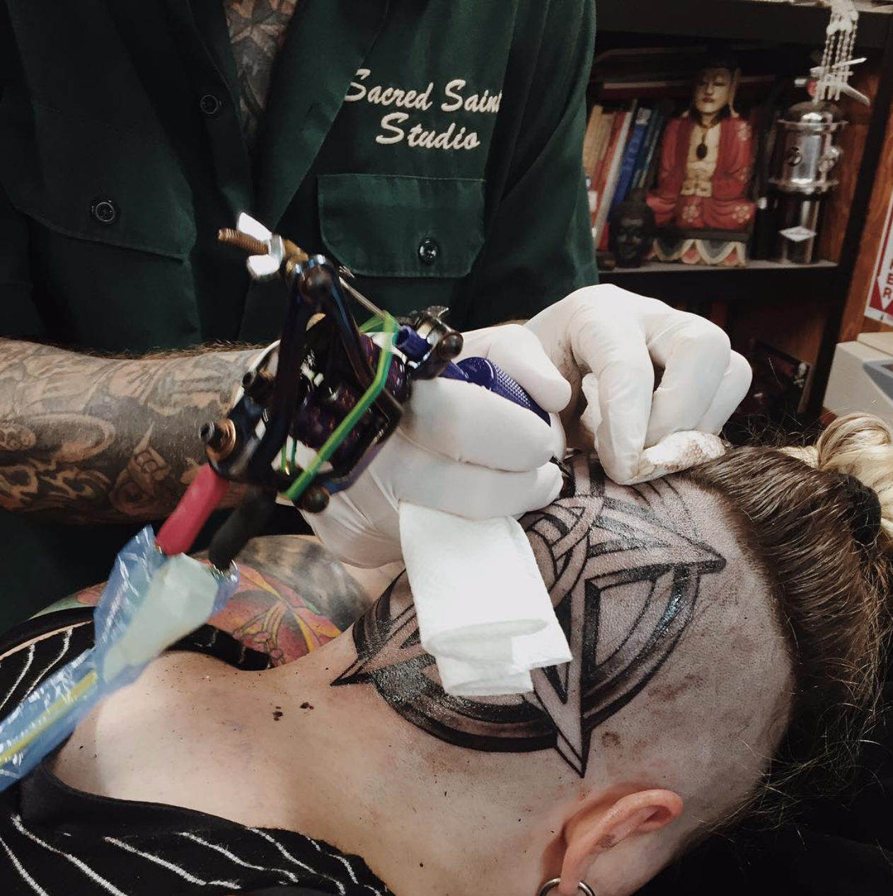  Occult tattoo by Brandon Notch 