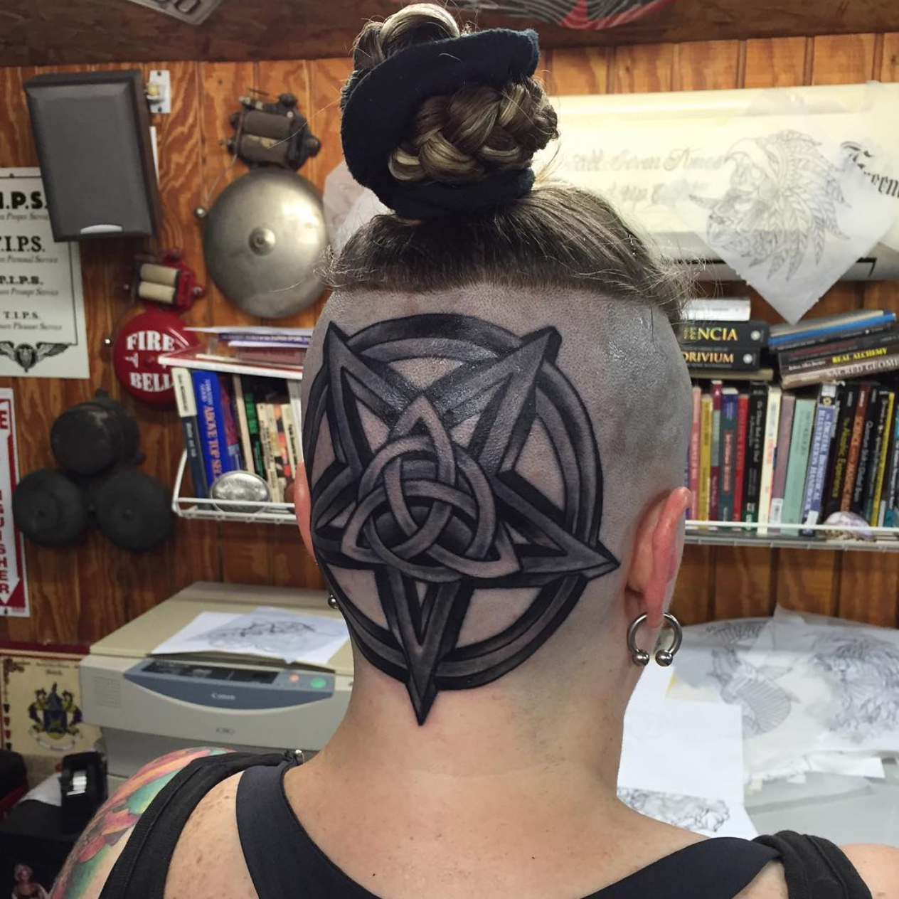  Occult tattoo by Brandon Notch 