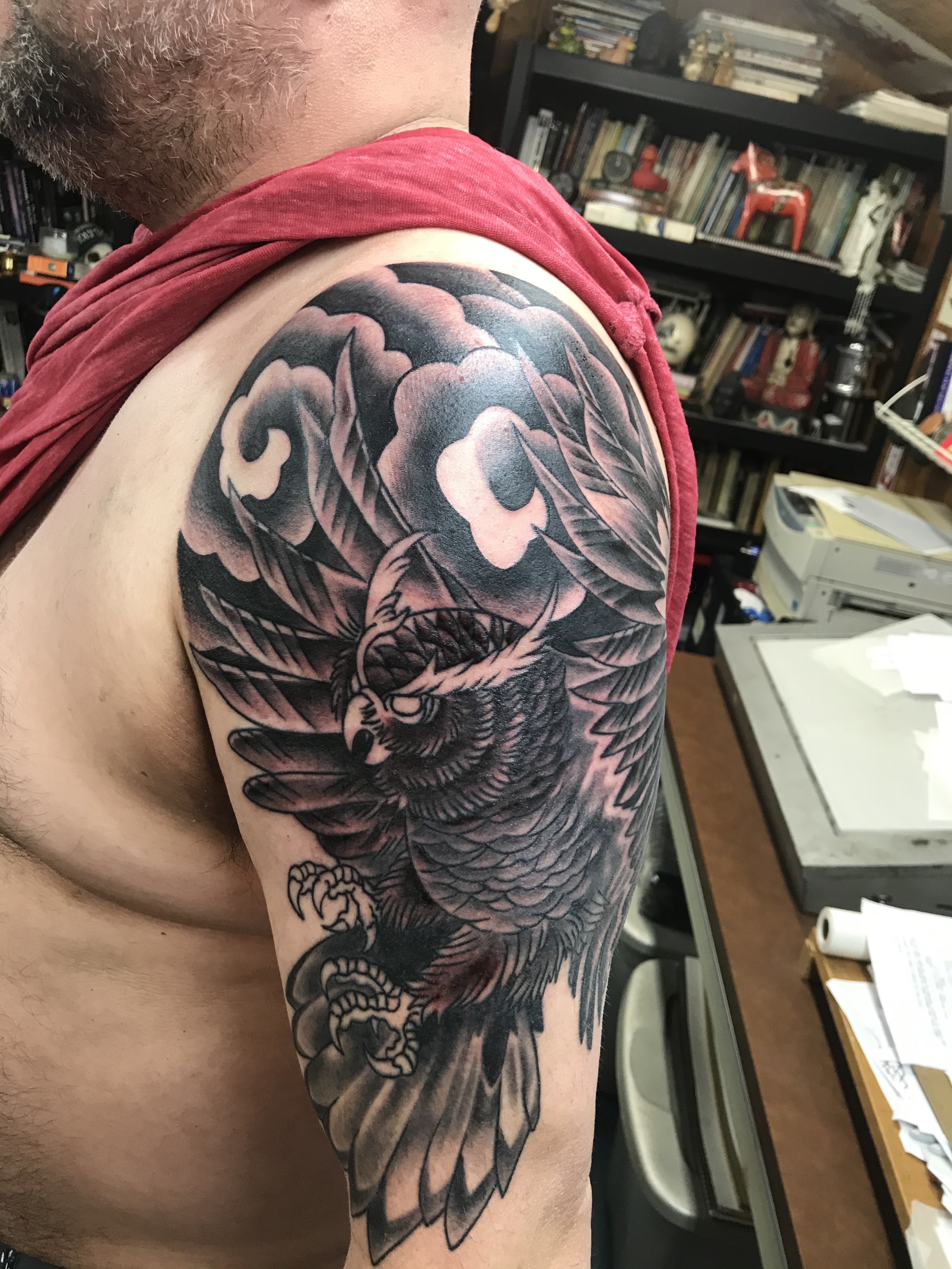 Japanese owl by Brandon Notch 