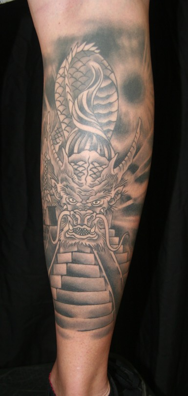  Chinese dragon tattoo 