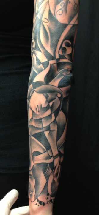  Trash Polka sleeve by Brandon Notch 