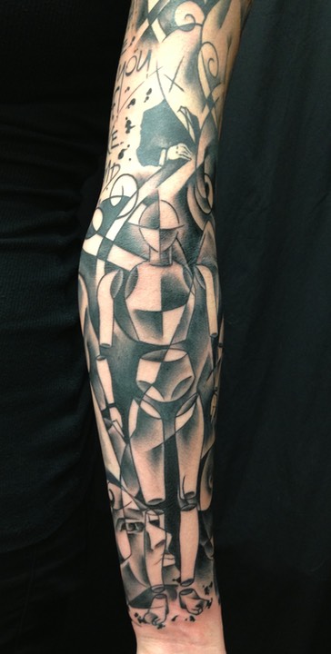  Trash Polka sleeve by Brandon Notch 