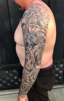  Nautical Tattoo by Brandon Notch 