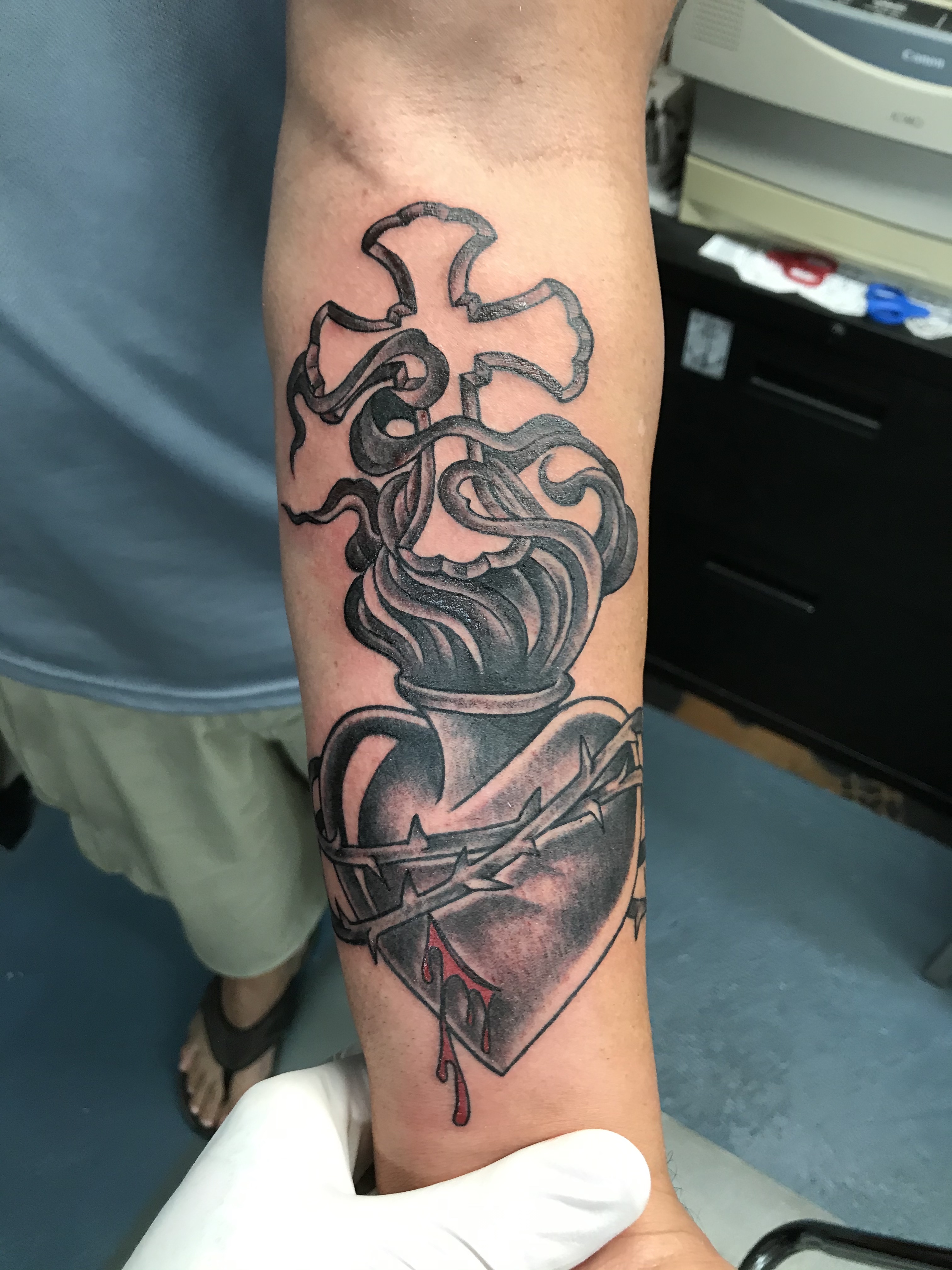  Sacred Heart by Brandon G Notch 