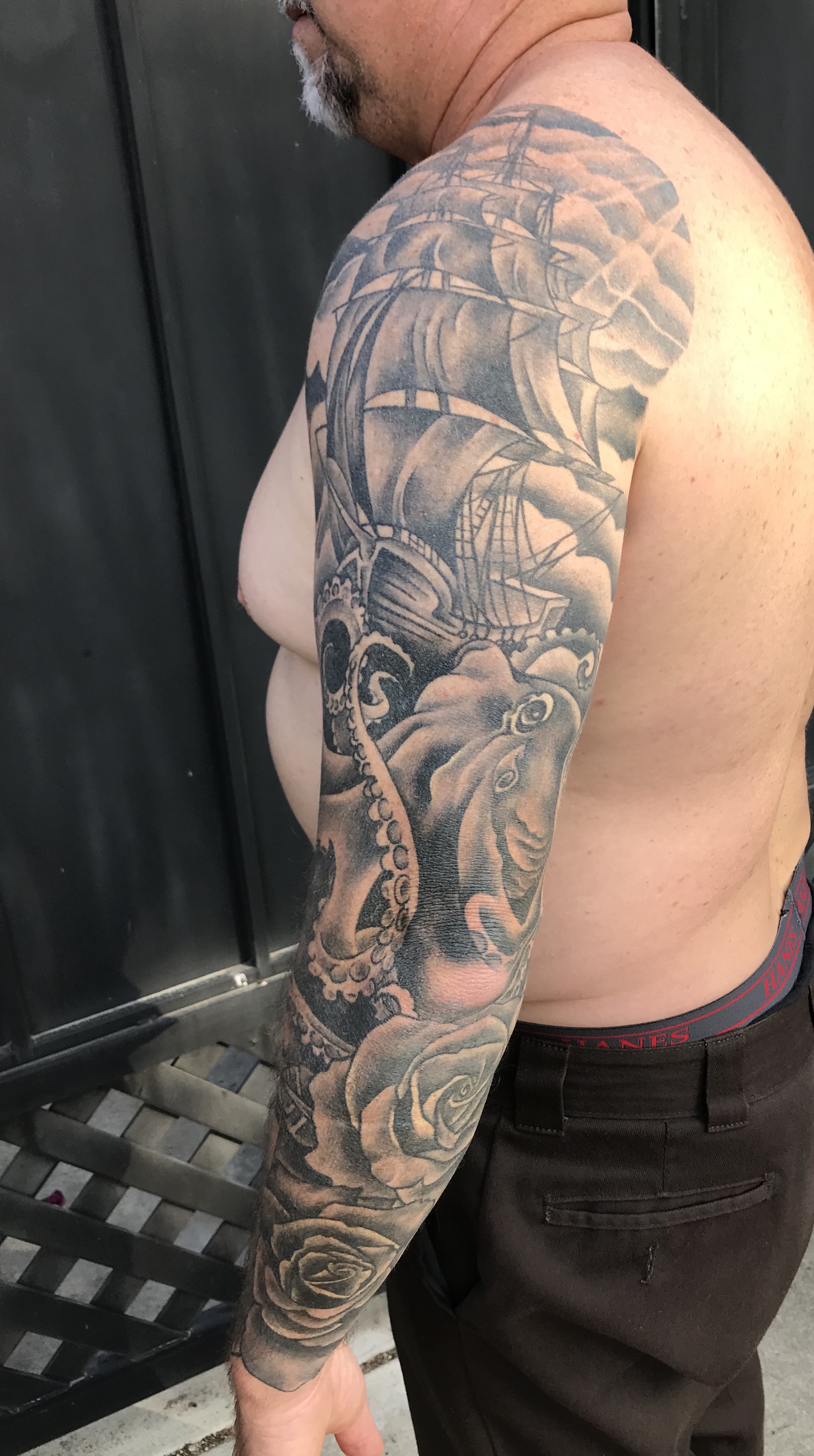  Nautical Tattoo by Brandon Notch 