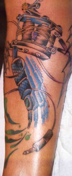  Tattoo Machine by Brandon Notch 