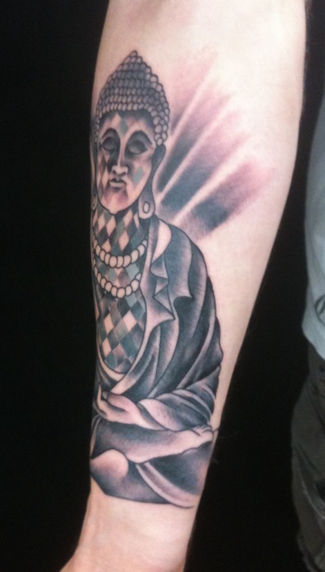  Buddha tattoo by Brandon Garic Notch 
