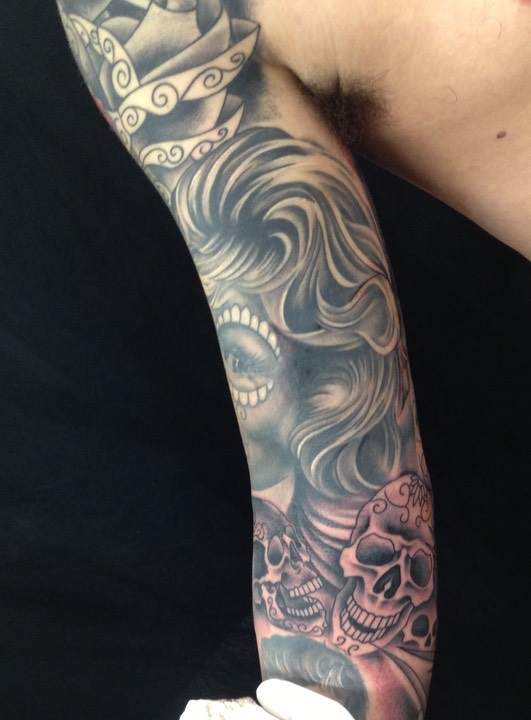  All Souls' Day sleeve by Brandon Notch 