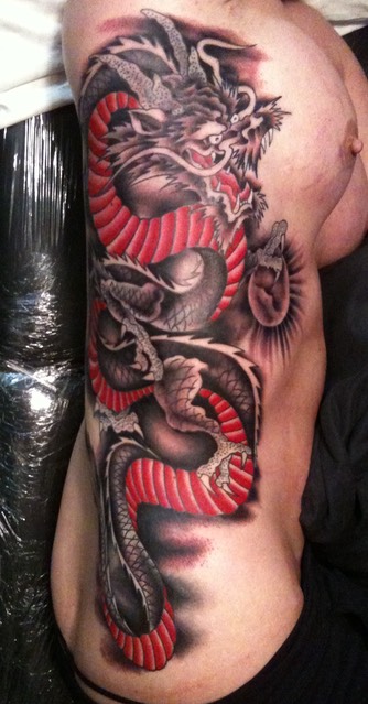  Japanese dragon tattoo by Brandon Garic Notch 