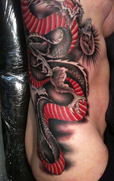  Japanese dragon tattoo by Brandon Garic Notch 