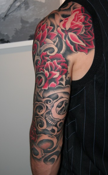  Japanese water sleeve by Brandon Notch 