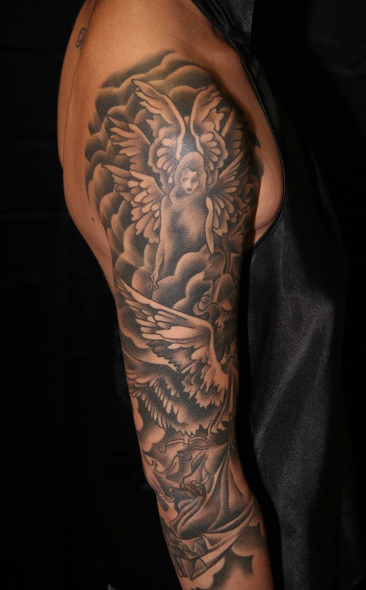  Angel sleeve by Brandon G Notch 
