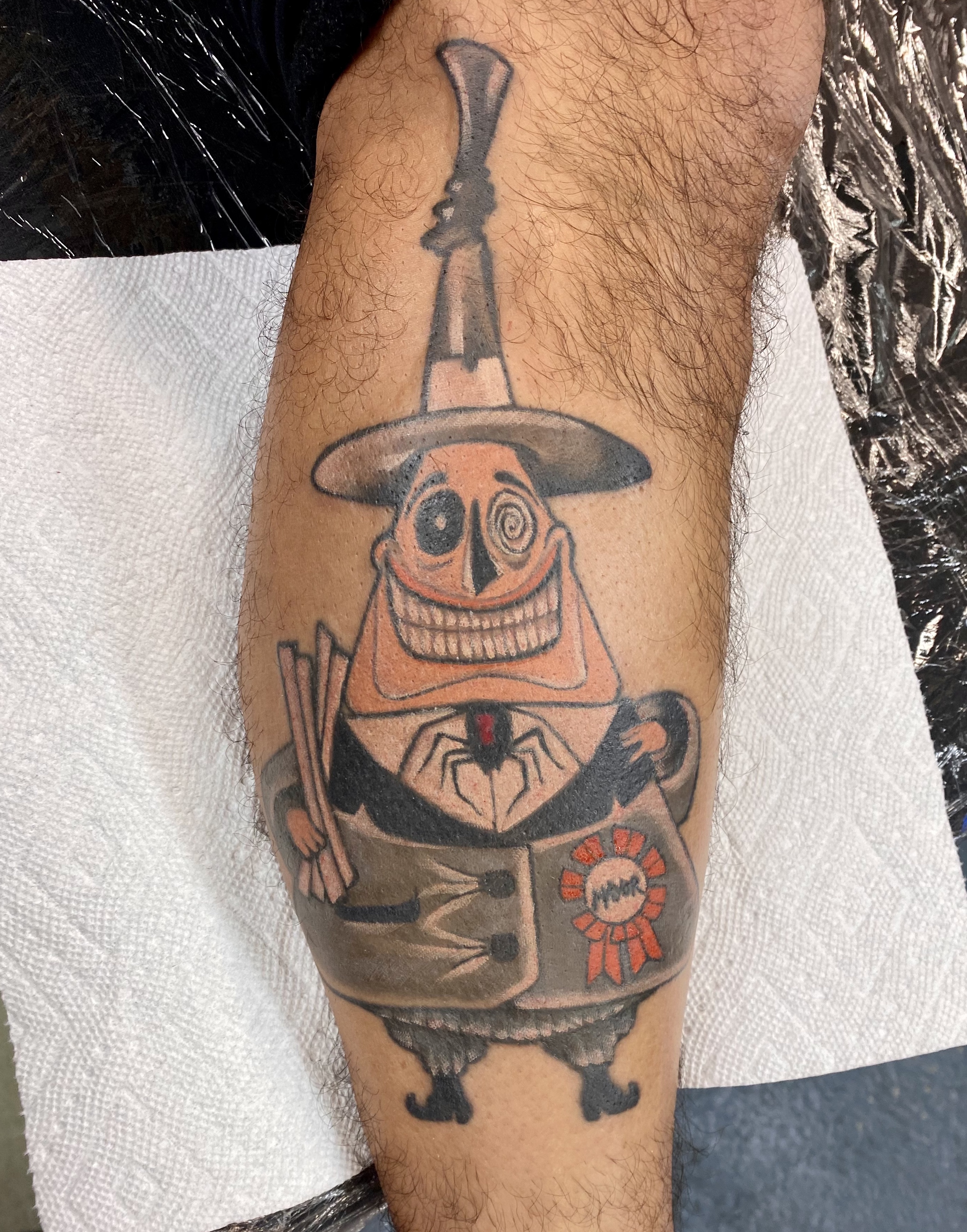  Nightmare before Christmas mayor tattoo 