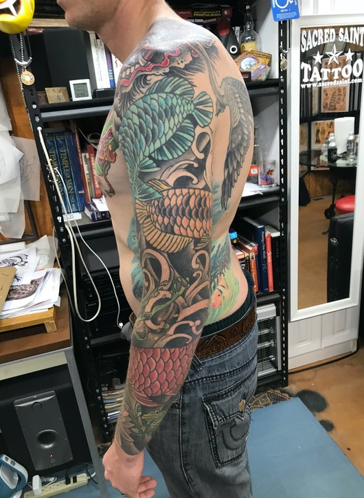  Japanese sleeve by Brandon Notch 