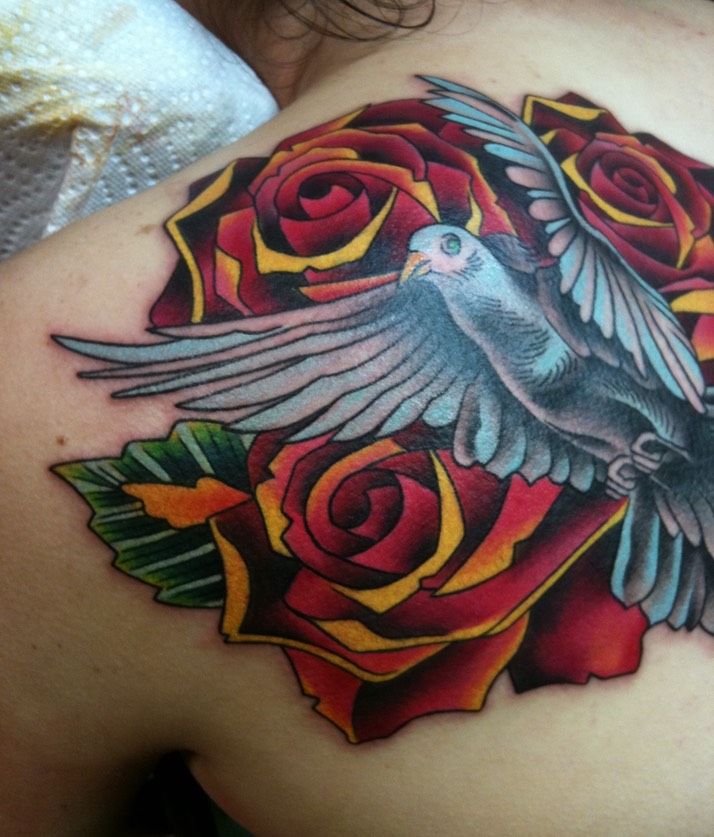  Roses tattoo 
