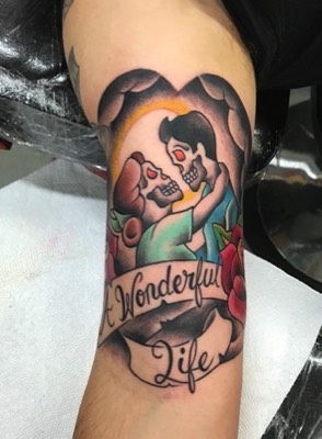  A wonderful life tattoo 