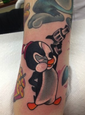  Chilly Willy tattoo by Brandon Notch 