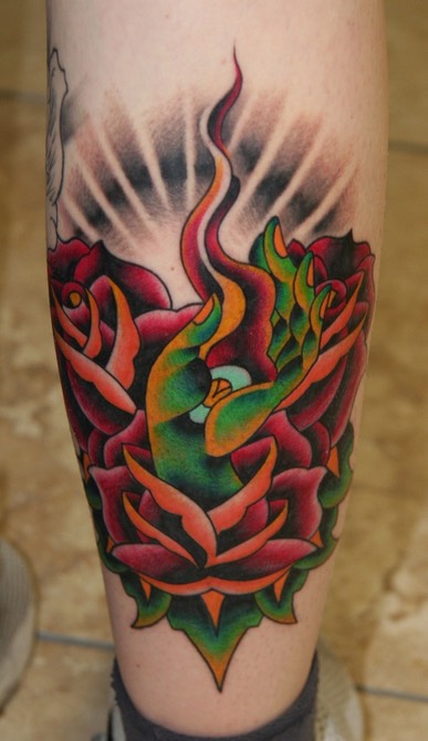  Traditional tattoo by Brandon Notch 