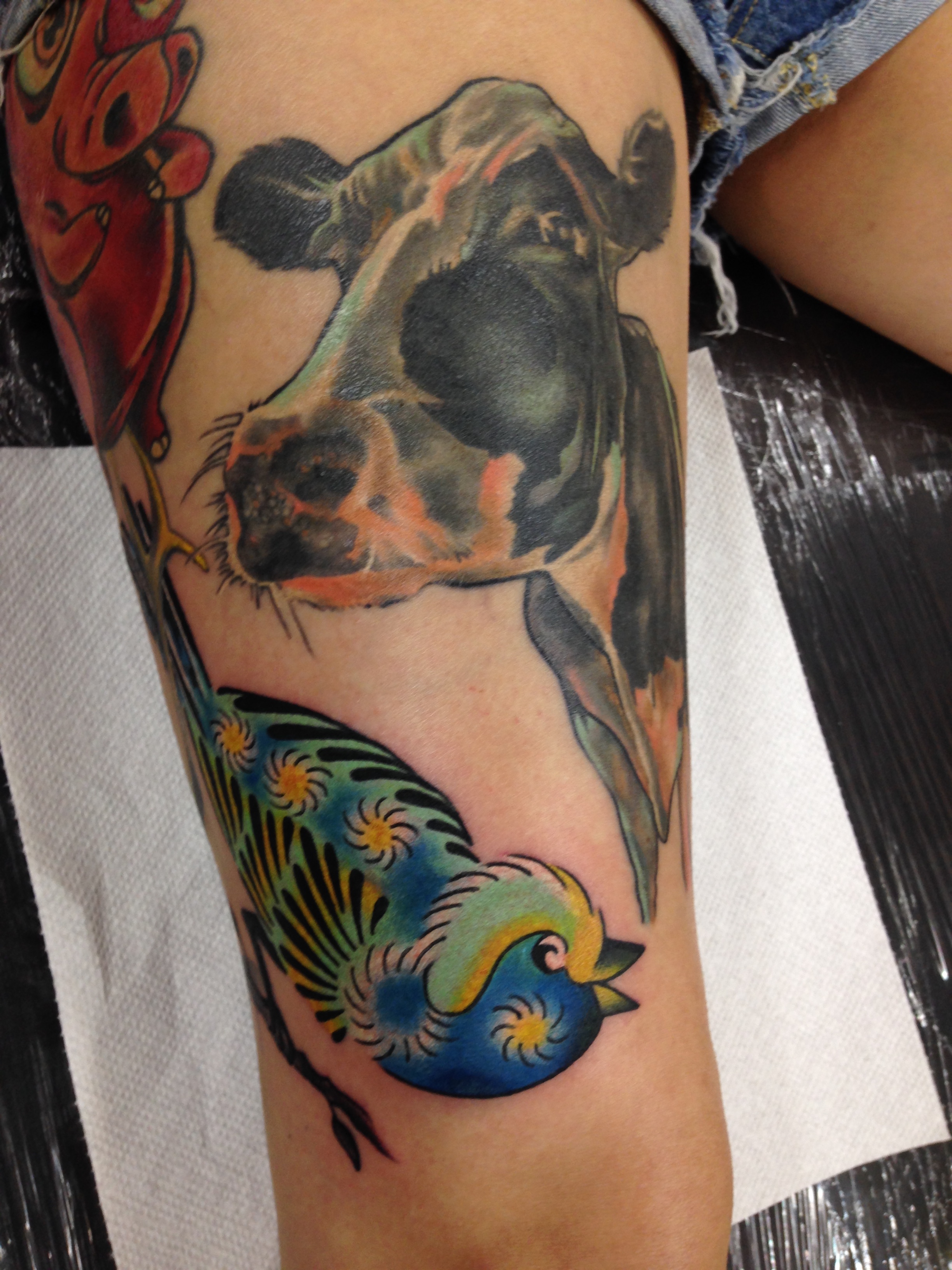  New school tattoos by Brandon Notch 