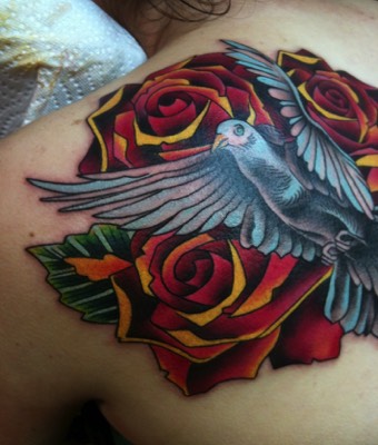  Roses tattoo 