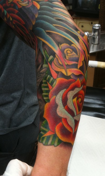  American traditional roses by Brandon Notch 