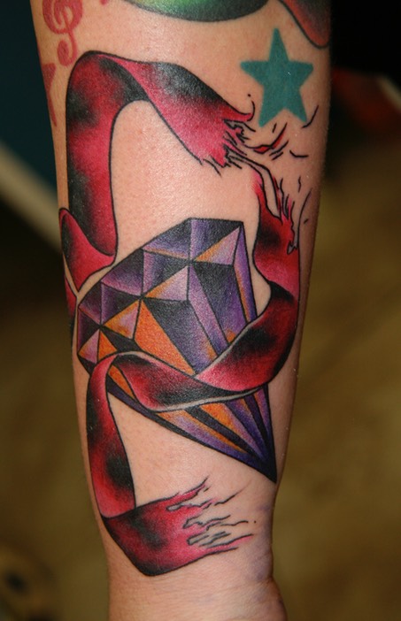  Diamond and ribbon by Brandon Notch 