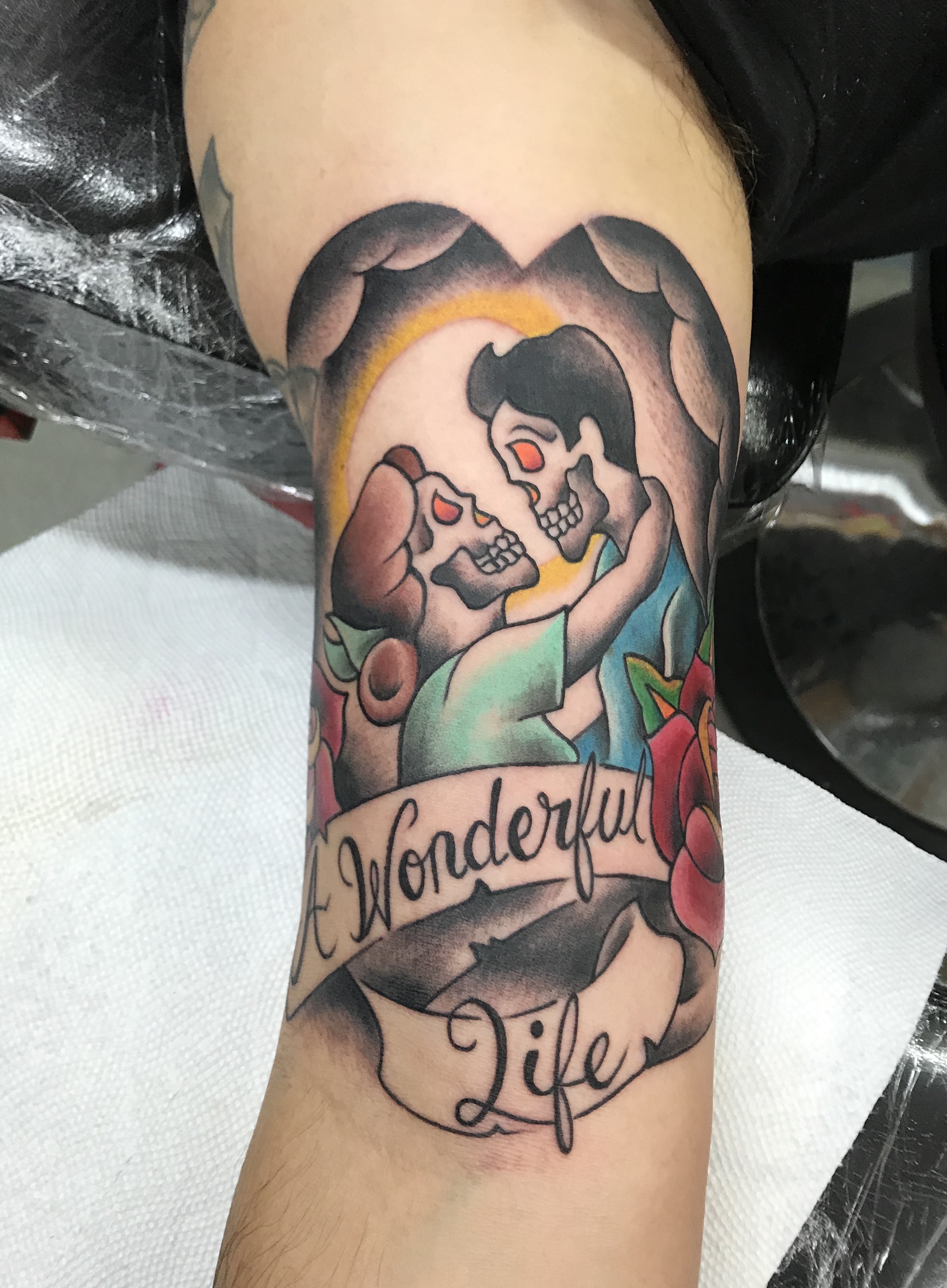  A wonderful life tattoo 