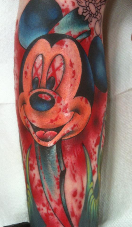  Mickey Mouse Tattoo 