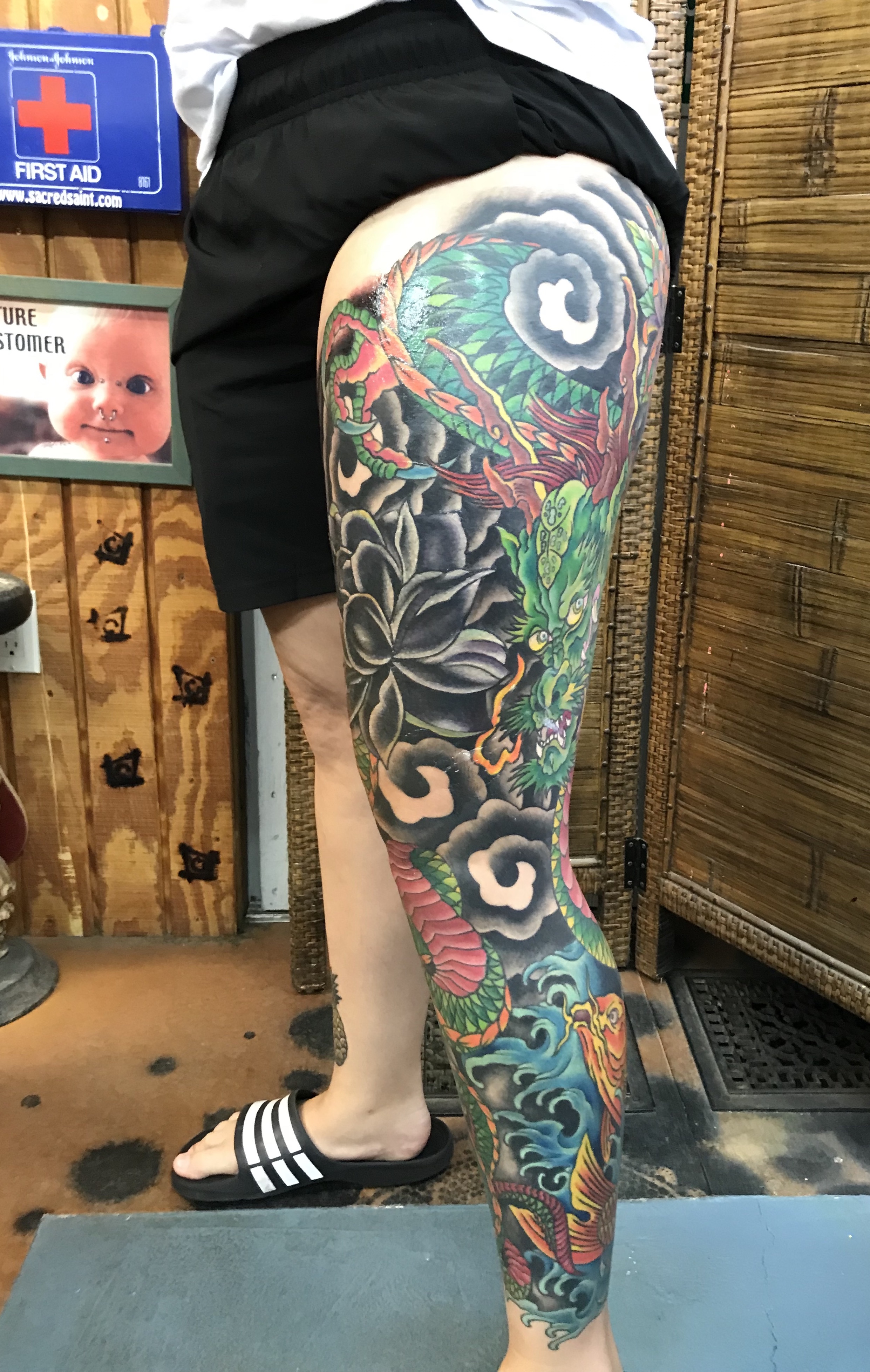  Japanese Leg Sleeve by Brandon Notch 