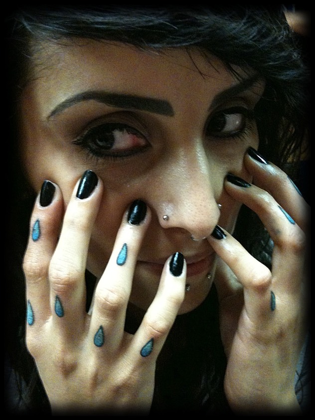  Teardrop tattoos 