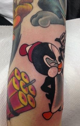  Chilly Willy tattoo by Brandon Notch 