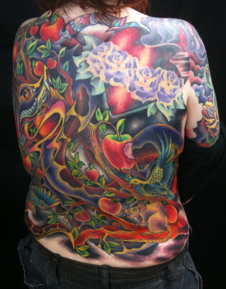  Traditional Snake roses by Brandon Notch 