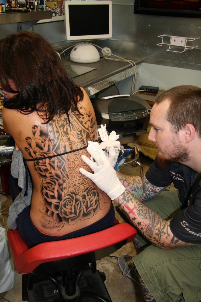  Tattooing by Brandon Notch 