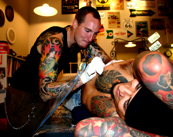  Tattooing by Brandon Notch 
