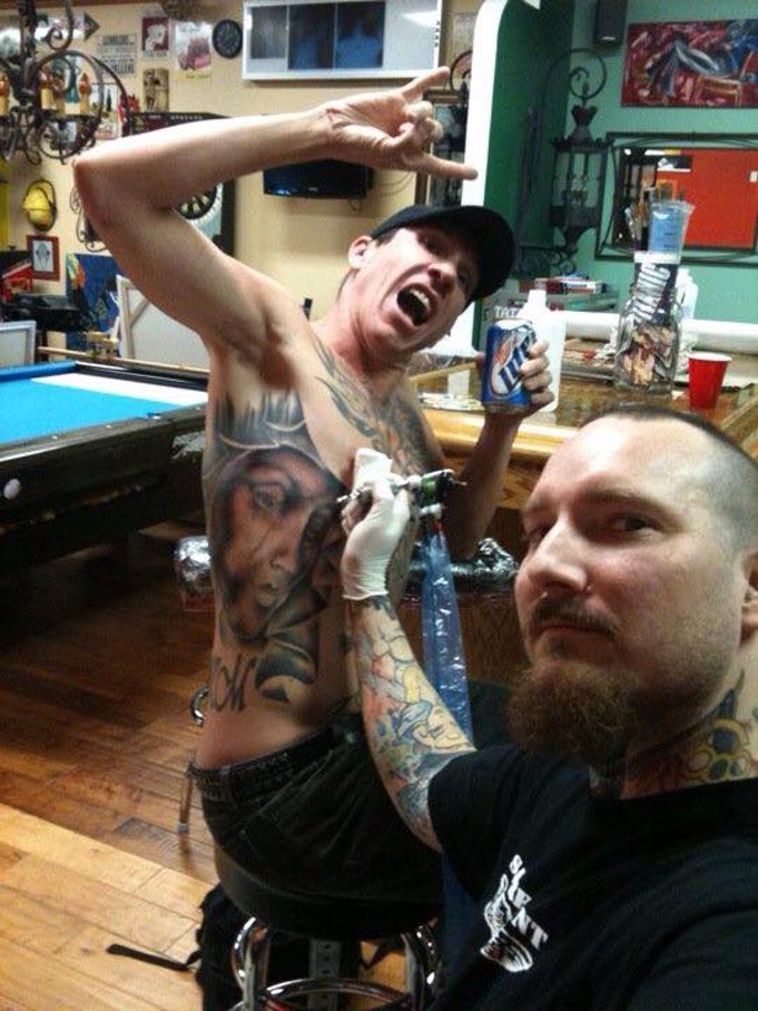  John Sankey Tattooed by Brandon Notch 