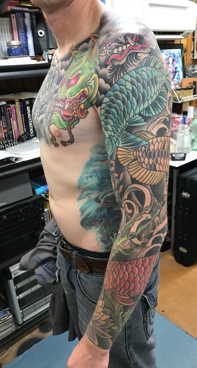  Japanese sleeve by Brandon Garic Notch 