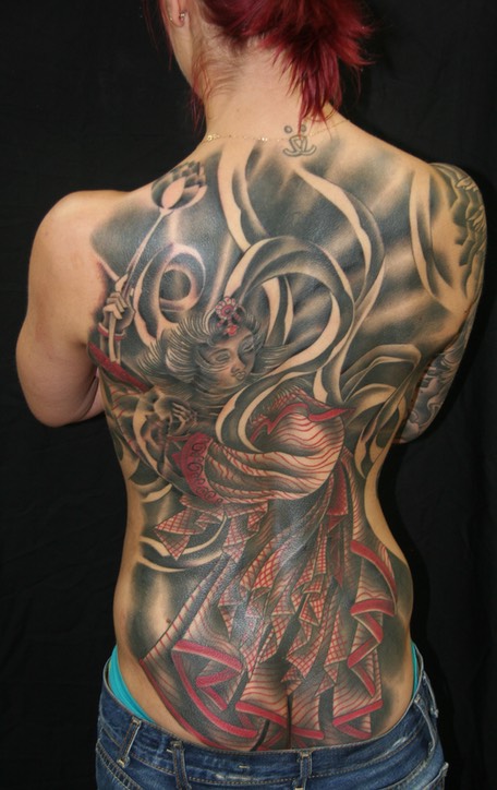  Asian inspired tattooing by Brandon Notch 