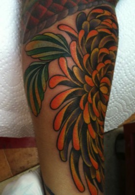  Chrysanthemum tattoo  