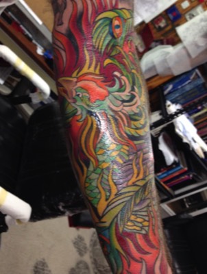  Phoenix Tattoo by Brandon G. Notch 