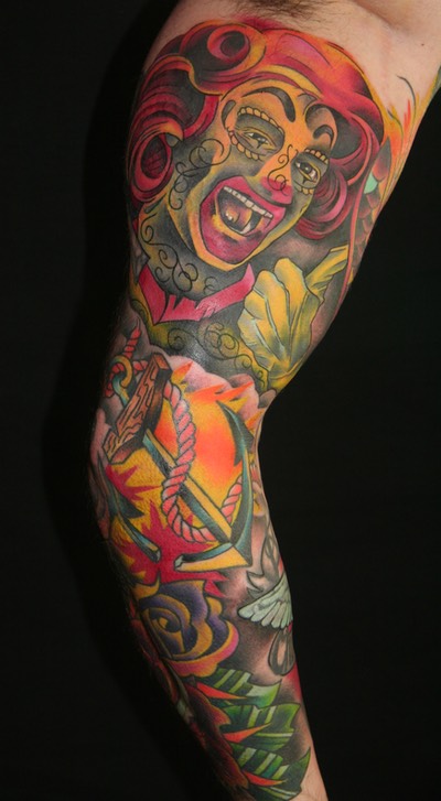  Ronald McDonald tattoo 