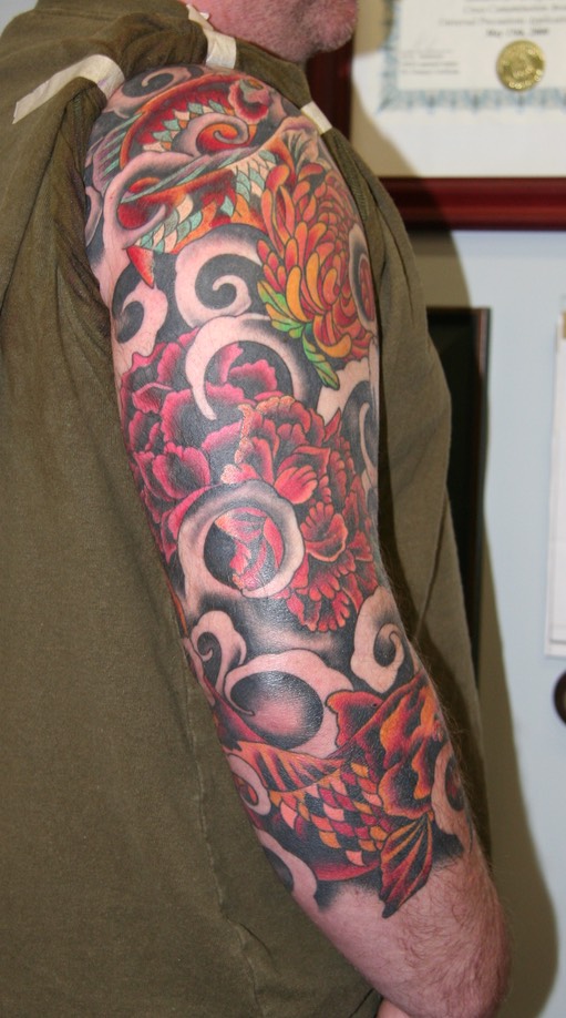  Asian inspired tattoo by Brandon Notch 