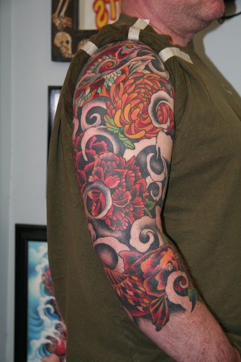  Asian inspired tattoo by Brandon Notch 