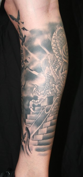  Asian inspired tattooing by Brandon Notch 